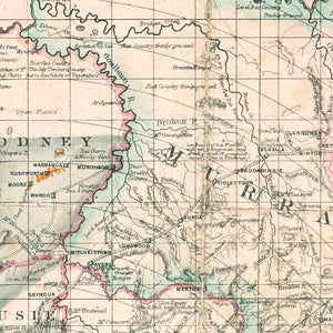 General Agricultural and Gold Fields, Map of Victoria