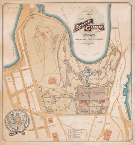 Plan of the Botanical Gardens, Sydney
