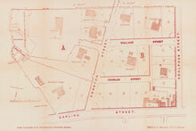 Load image into Gallery viewer, Allotments for a section of Balmain, Sydney, between Darling Street and Adolphus Street, circa 1880