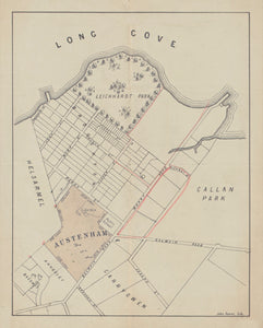 Austenham, Long Cove, Leichhardt Park, Callan Park, 1885