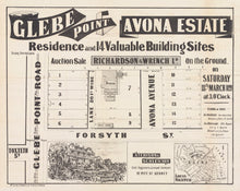 Load image into Gallery viewer, Glebe Point - Avona Estate (with historic Avona House)