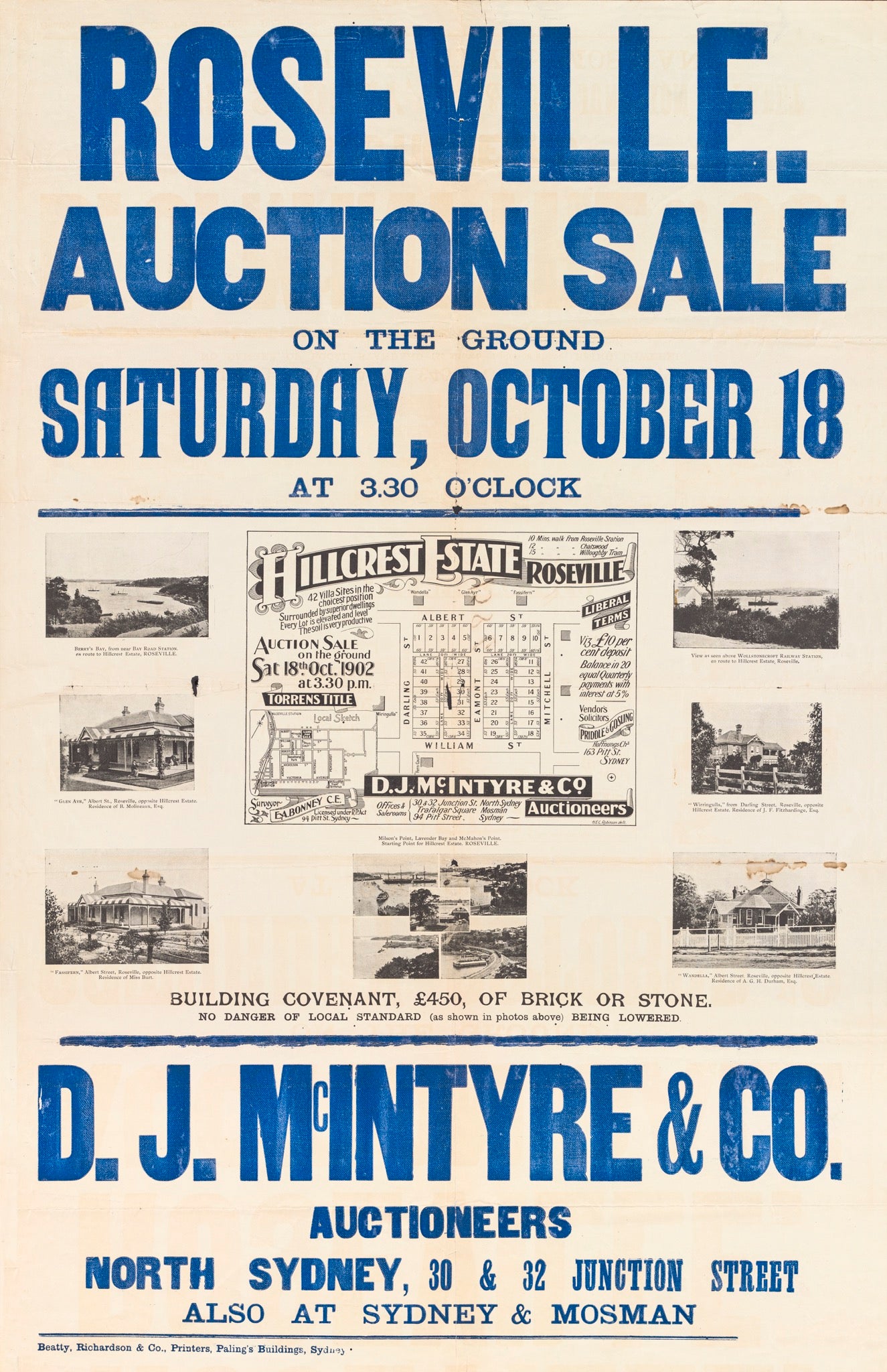 Roseville Auction Sale - Hillcrest Estate