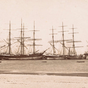 Shipping at Pier, in Hobson's Bay, Port Melbourne