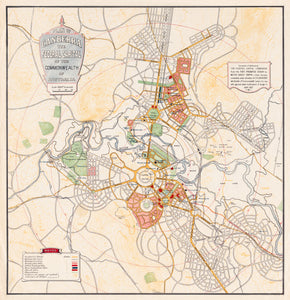 Plan of Canberra: The Federal Capital of the Commonwealth of Australia