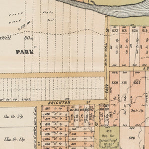 Plan of 352 Portions at Harbord, Manly Cove