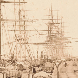 The Melbourne and Hobson's Bay United Railway Company's Pier, Sandridge, Victoria