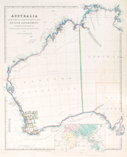 Load image into Gallery viewer, (Western) Australia from surveys made by order of the British Government