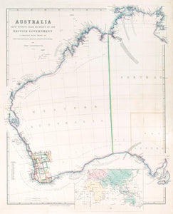 (Western) Australia from surveys made by order of the British Government