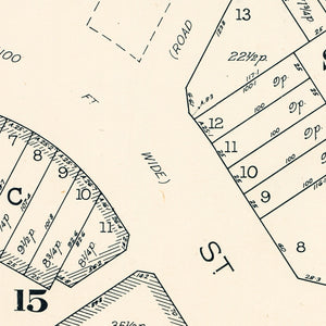 Business Sites For Lease: Divisions of City & Braddon, 1953