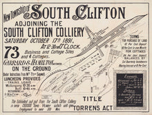 Load image into Gallery viewer, New Township of South Clifton (Scarborough) adjoining the South Clifton Colliery