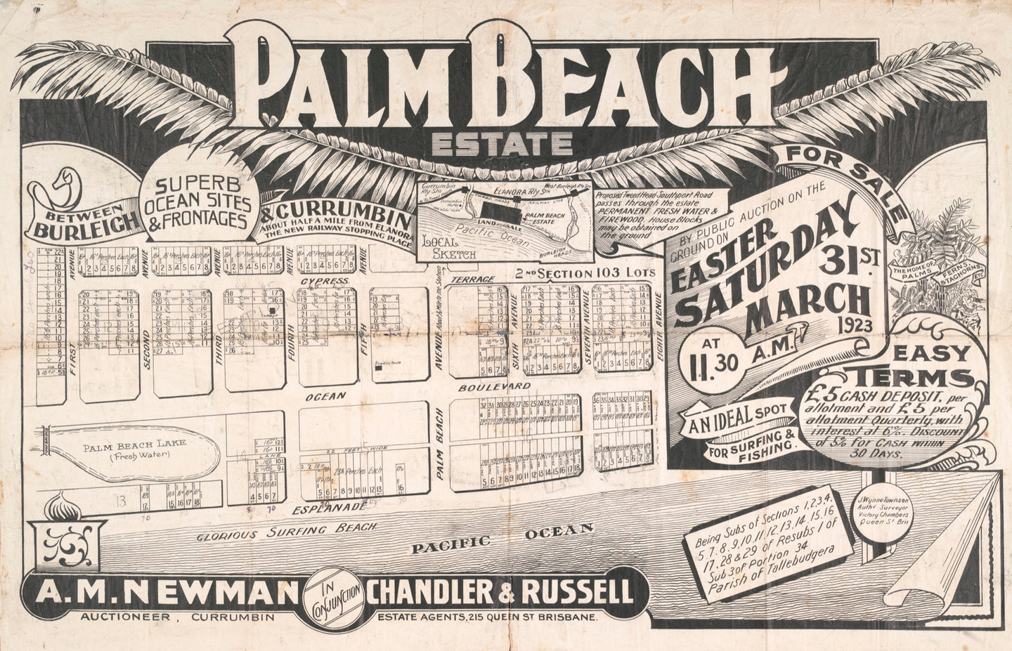 Palm Beach Estate - between Burleigh & Currumbin