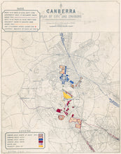 Load image into Gallery viewer, Canberra: Plan of City and Environs, 1927