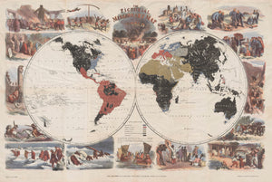 The Pictorial Missionary Map of the World