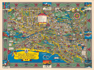 The Wonder Map of Melbourne: in Fun and Fact
