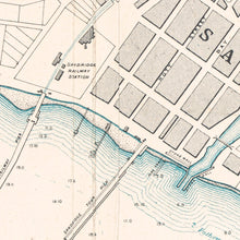 Load image into Gallery viewer, Melbourne Harbor Trust General Plan shewing River and Harbor Improvements as recommended by Sir John Coode in his report of 17th Feb 1879.