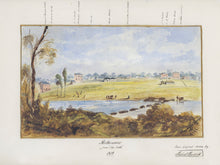 Load image into Gallery viewer, Melbourne from &#39;The Falls&#39;, 1838