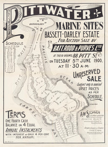 Pittwater Marine Sites, Bassett-Darley Estate