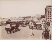 Load image into Gallery viewer, Roadway, Circular Quay, circa 1890