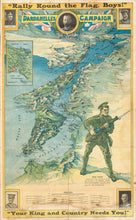 Load image into Gallery viewer, Anzac recruiting poster: Dardanelles Campaign - &#39;Rally Round the Flag, Boys!&#39; ...