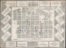 Load image into Gallery viewer, The Commercial Exchange Map of the City of Melbourne
