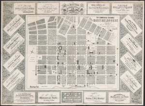The Commercial Exchange Map of the City of Melbourne