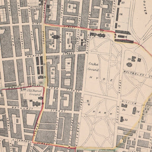 Smith and Hinton's Map of Sydney and Suburbs 1854