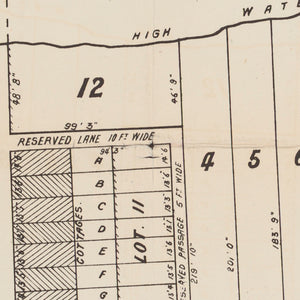 Balmain: Flood's Estate - Houses, Cottages, and Building Sites, 1898