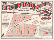 Load image into Gallery viewer, Pines Estate Macdonaldtown - Building allotments of increasing value, almost City land.