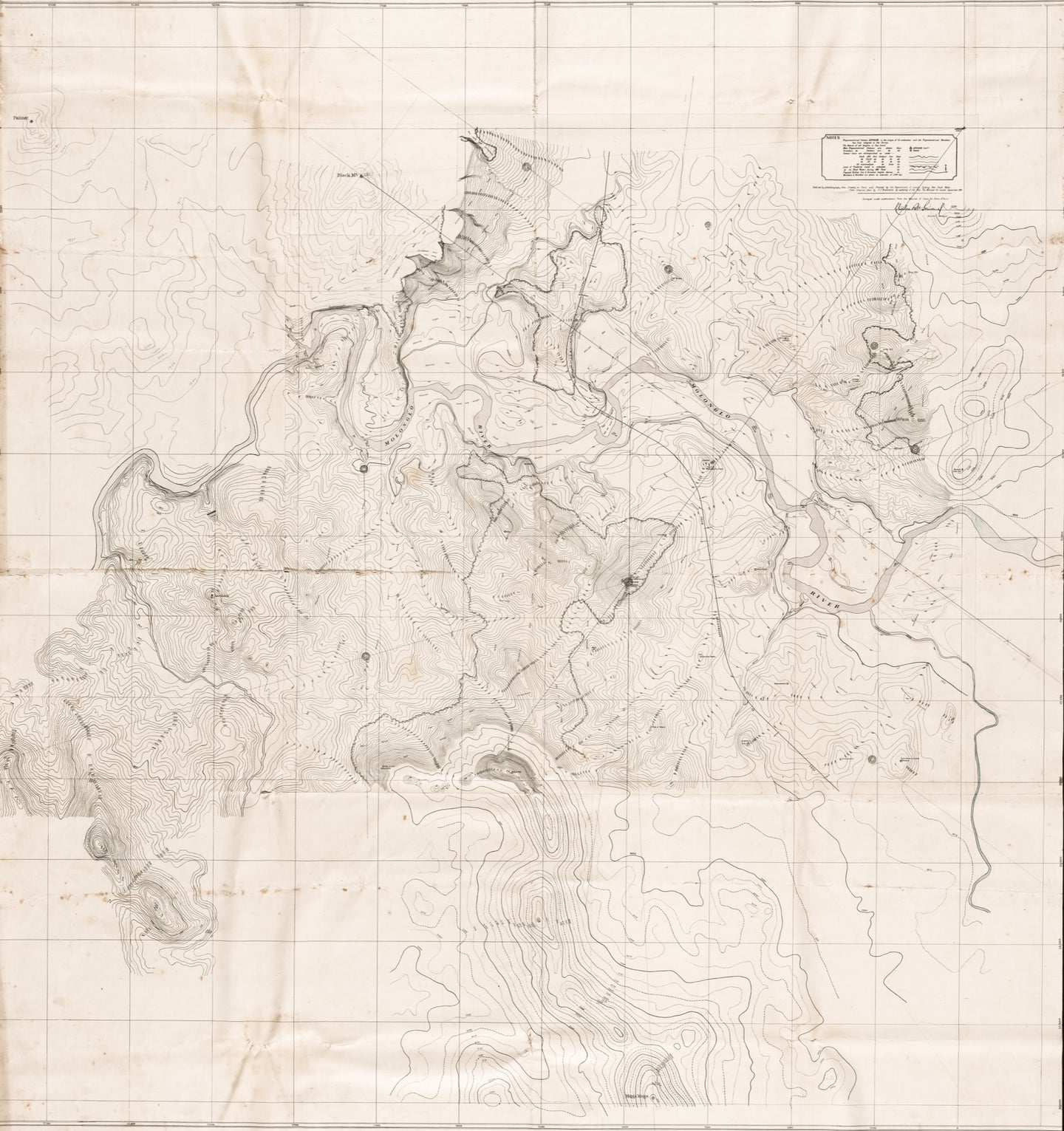 Topographical Survey of the Canberra Area, 1910