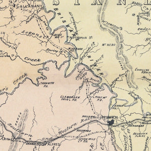 Map of the District of Moreton