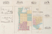 Load image into Gallery viewer, Map of the District of Illawarra &amp; Plan of the New Town of Wollongong