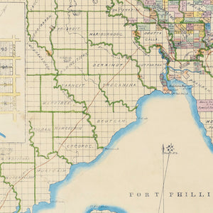 A Map of Port Phillip, 1843