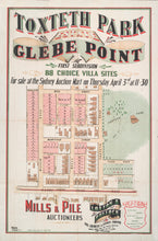 Load image into Gallery viewer, Toxteth Park Estate Glebe Point, first subdivision, 88 choice villa sites