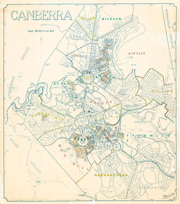 Plan of Canberra