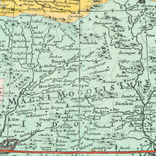 Load image into Gallery viewer, Map: &#39;Most exact delineation of Asia, in the major regions, and the other provinces, etc&#39;, 1702