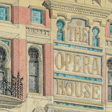 Load image into Gallery viewer, Facade illustration of The New Opera House, Melbourne