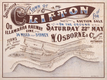 Load image into Gallery viewer, Town of Clifton on Illawarra Railway Line, 36 Miles from Sydney, 1886