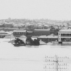 South Brisbane During the 1893 Floods