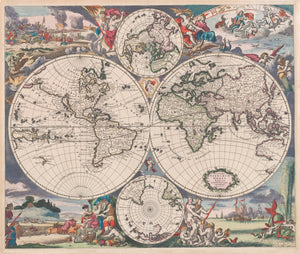 Nova Totius Terrarum Orbis tabula - World Map