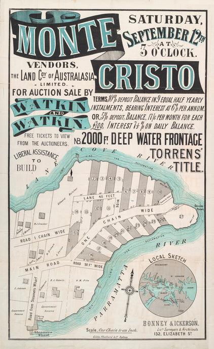 Monte Christo (Onions Pt, Woolwich, Hunters Hill)