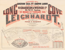 Load image into Gallery viewer, Long Cove, Leichhardt: Plan of Suburban Portions Nos. 241 to 336