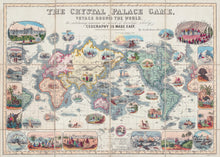 Load image into Gallery viewer, The Crystal Palace Game, Voyage round the World, An entertaining excursion in search of knowledge, whereby Geography is Made Easy.