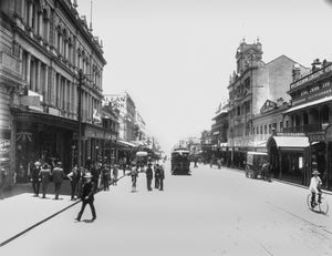 Looking North Up Queen Street, ca. 1908