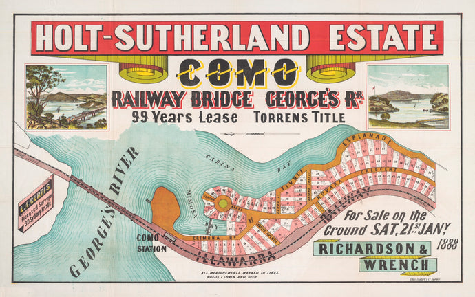 Holt-Sutherland Estate, Como Railway Bridge, George's River
