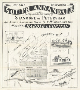 South Annandale - The Estate of the late Captn Johnston R.N. - Stanmore and Petersham
