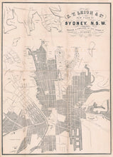 Load image into Gallery viewer, New plan of Sydney, N.S.W.