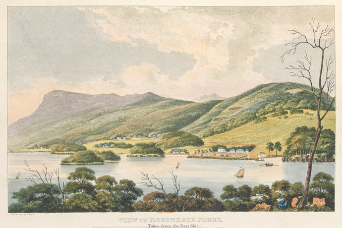 View of Roseneath Ferry (Taken from the East Side), Van Diemen's Land