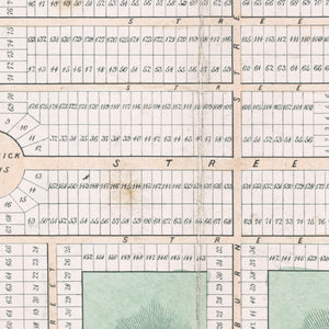 Plan of the intended Town of Australind on Leschenault Inlet as finally arranged by M Waller Clifton, Chief Commissioner of The WA Co.