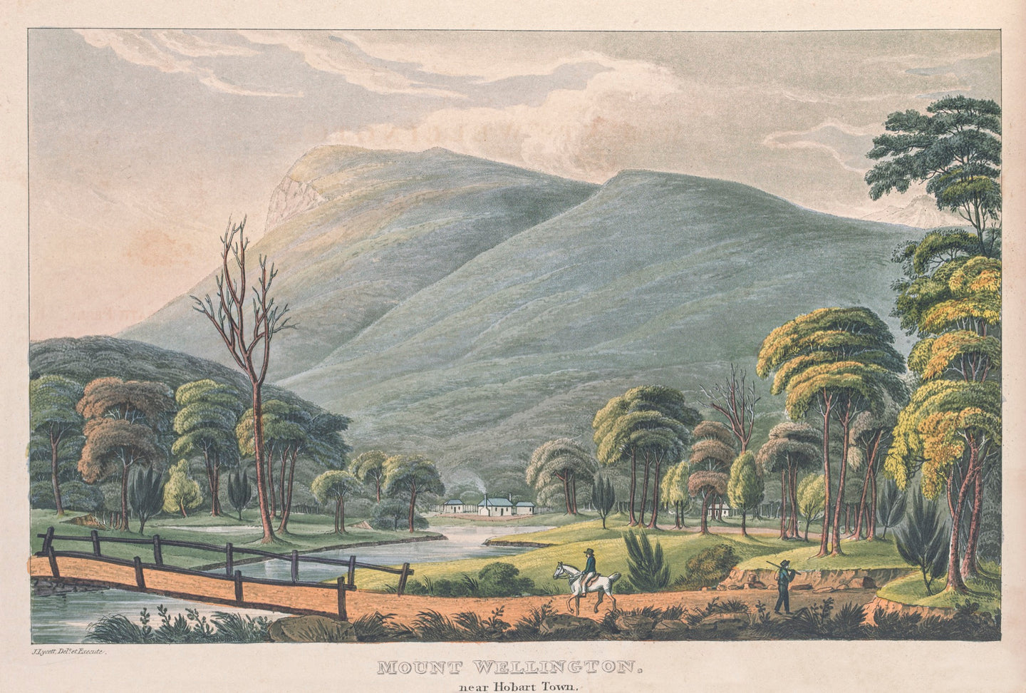 Mount Wellington near Hobart Town, Van Diemen's Land