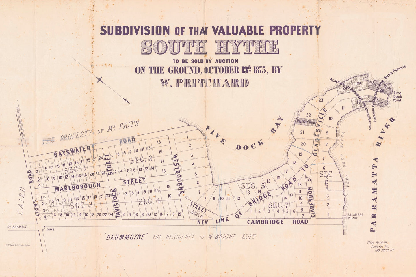 Subdivision of that Valuable Property: South Hythe